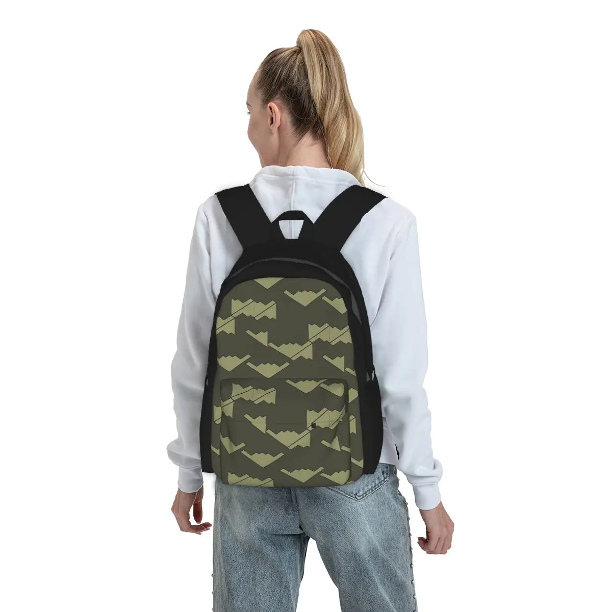 

B2-06-rect Backpack Boys Girls BookBag Children School Bag Laptop Shoulder Bags for Men Women