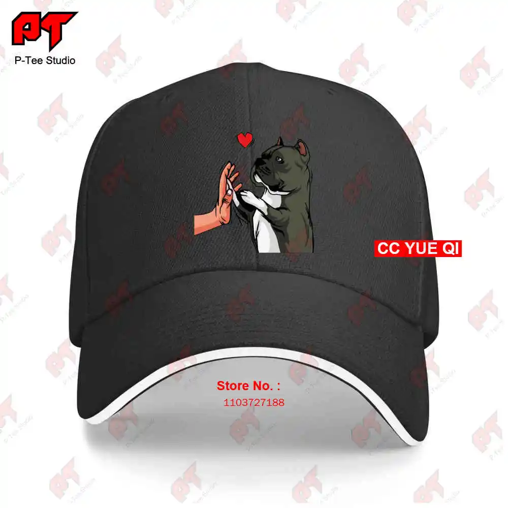 American Bully Love Dog Lovers Baseball Caps Truck Cap 4QKS