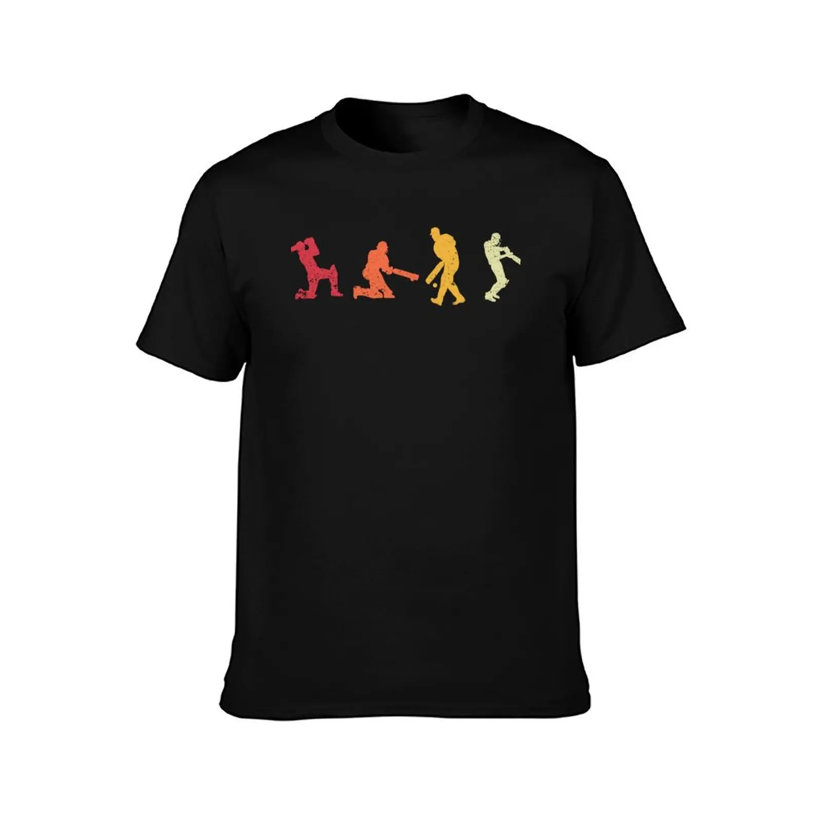 Funny Cricket Player Cricket Sport Vintage Sayings and Cricket Bat T-Shirt Performance Workout Short Sleeve Tee
