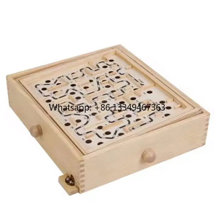 phx-早期教育知能トレーニング木製迷路ボードゲーム子供と大人のための抗ストレス高速配送