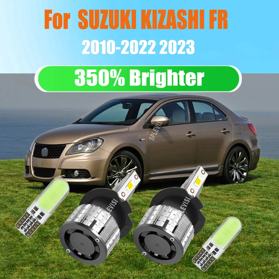 

LED H7 White Headlight Bulbs-Special powerful fan silent hi speed 12,000RPM For SUZUKI KIZASHI FR 2010 2011 2012 2013 2014-2023