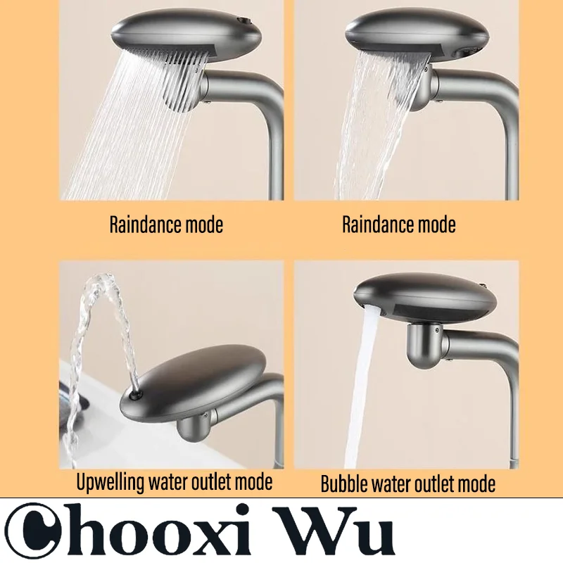 CHOOXIWU-UFO faucet bathroom kitchen splash-proof faucet toilet countertop basin hot and cold water faucet faucet accessories