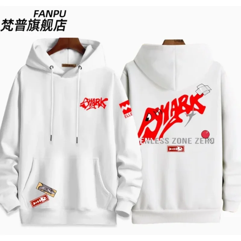 

20151123 Anime Zenless Zone Zero Ellen Joe Hooded Hoodie Cosplay Autumn Winter Men Women Coat Loose Jacket Tops