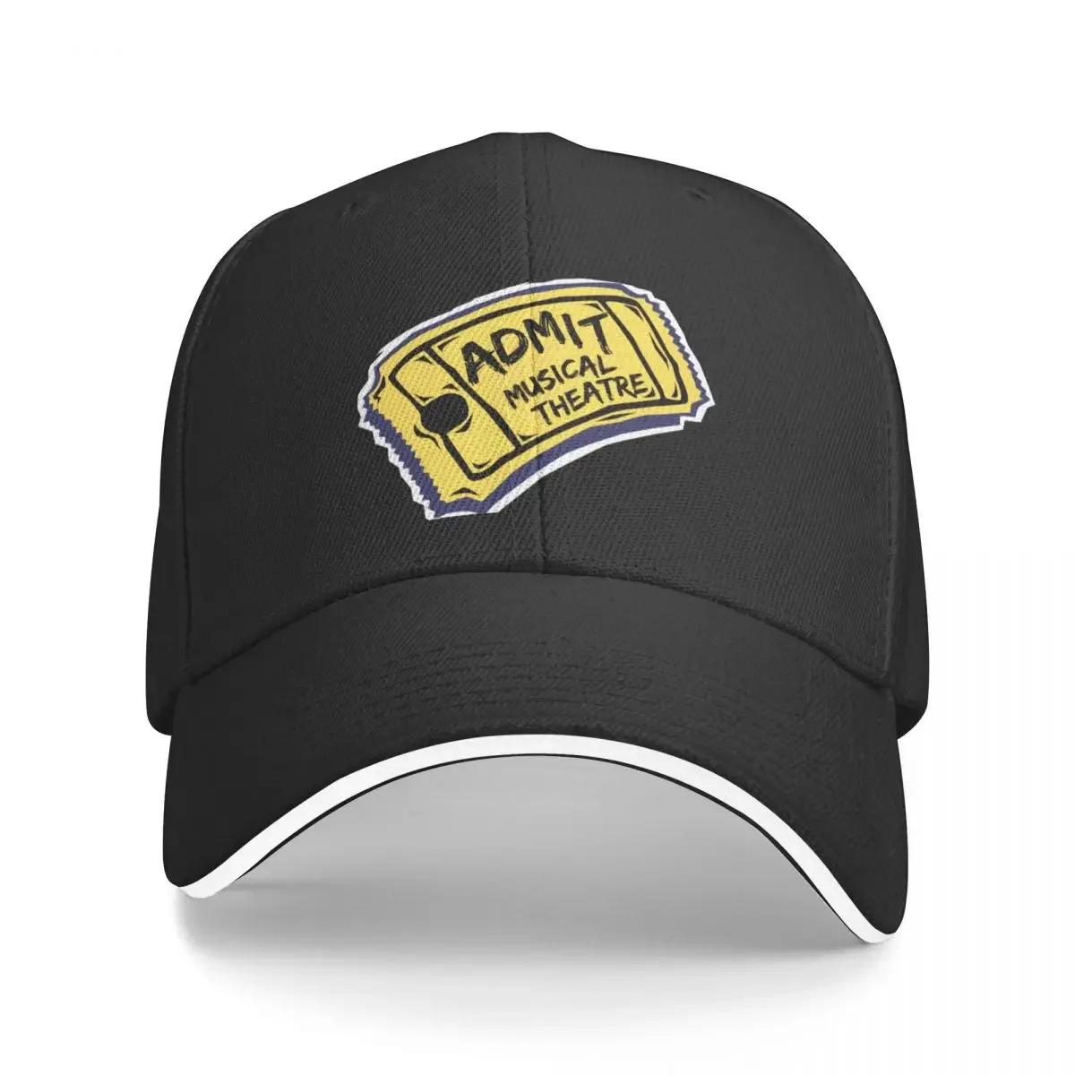 ADMIT Musical Theatre Baseball Cap Military Tactical Cap Beach Outing dad hat For Man Women's