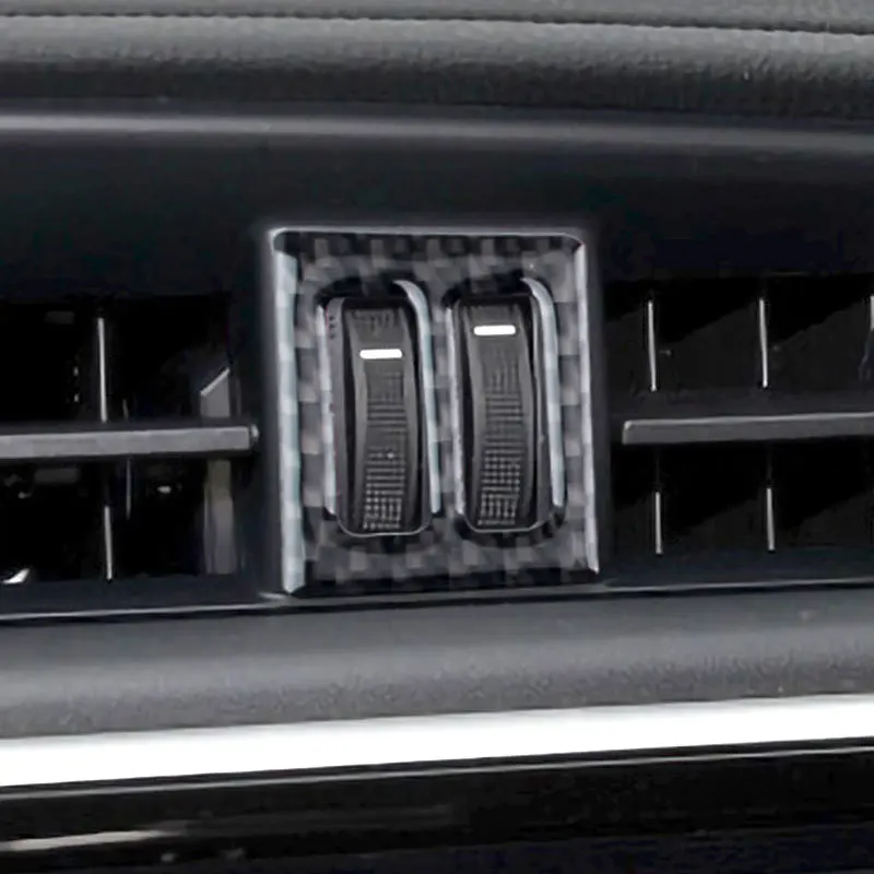 Для Toyota 14-19 Corolla/Lelin углеродное волокно промежуточное вентиляционное отверстие регулировка декоративная нашивка модификация аксессуары