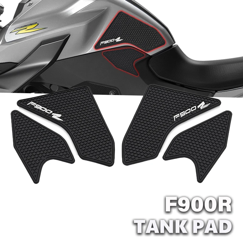 

Non-slip Rubber Side Tank Stickers For BMW F 900 R F900R f900r 2020-2024 Motorcycle Knee Grip Protection Pads Pad Side Sticker