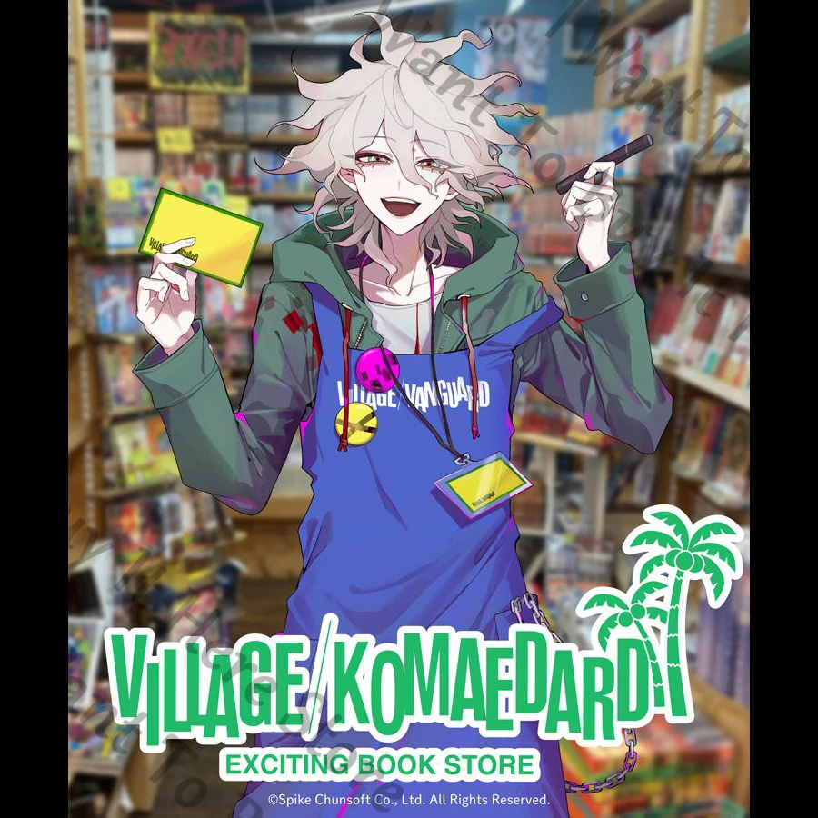 

Anime Danganronpa Nagito Komaeda Cosplay Cartoon Keyring Sign Badge Widget Acrylic Stand Figure Keychain Emblem Charm Fans Ift