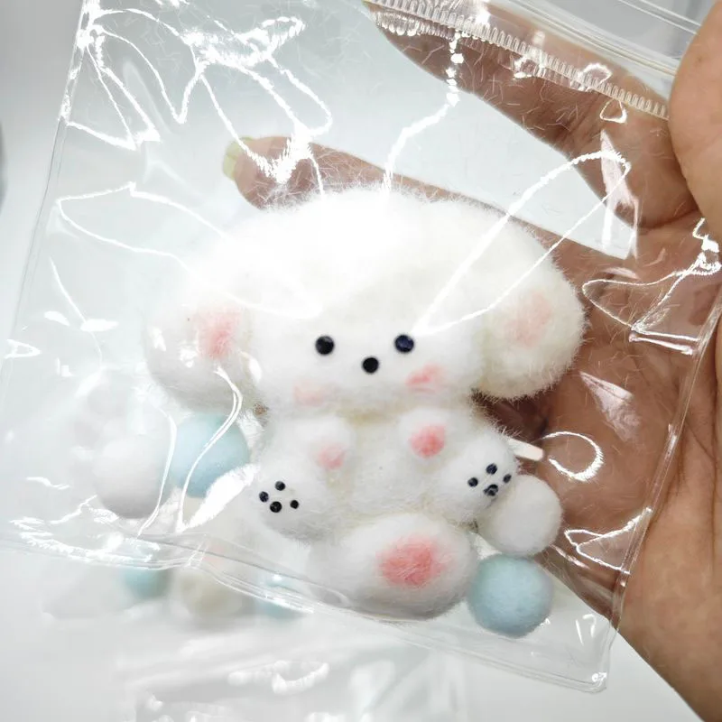 Mochi Taba Squishy Neue süße handgemachte Silikon Plüsch lustige lockige Hund Reizbarkeit Zappeln Spielzeug Stress Relief weiche Kawaii Geschenke