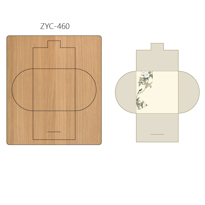 

ZYC-460 Envelope Wooden Cutting Mold, Suitable for Die-Cutting Machines