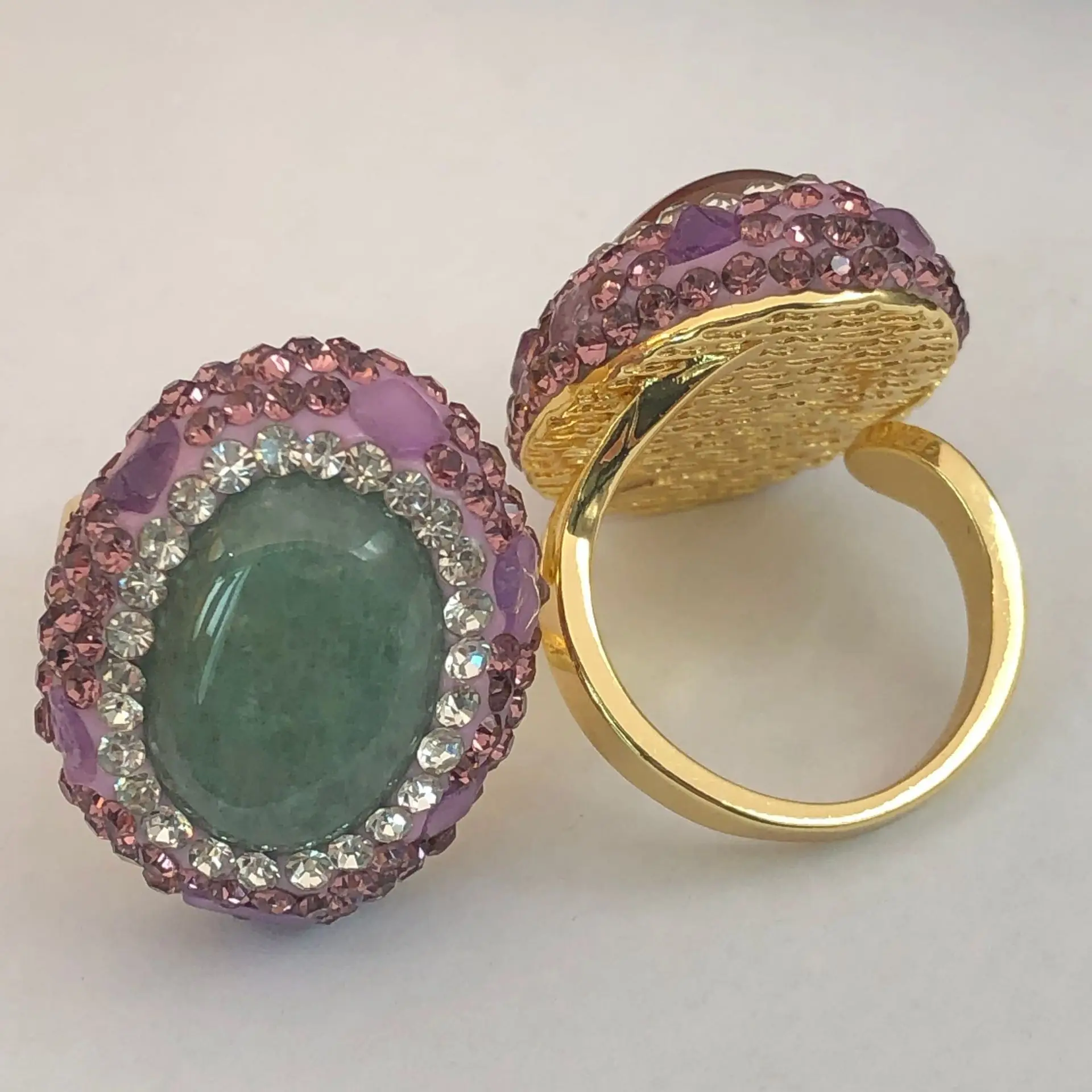 1pc Rhinestone Women's Rings Fashion Design Finger Ring Crystal Open Ring Adjustable Cubic Zirconia Wedding Party Rings Gifts