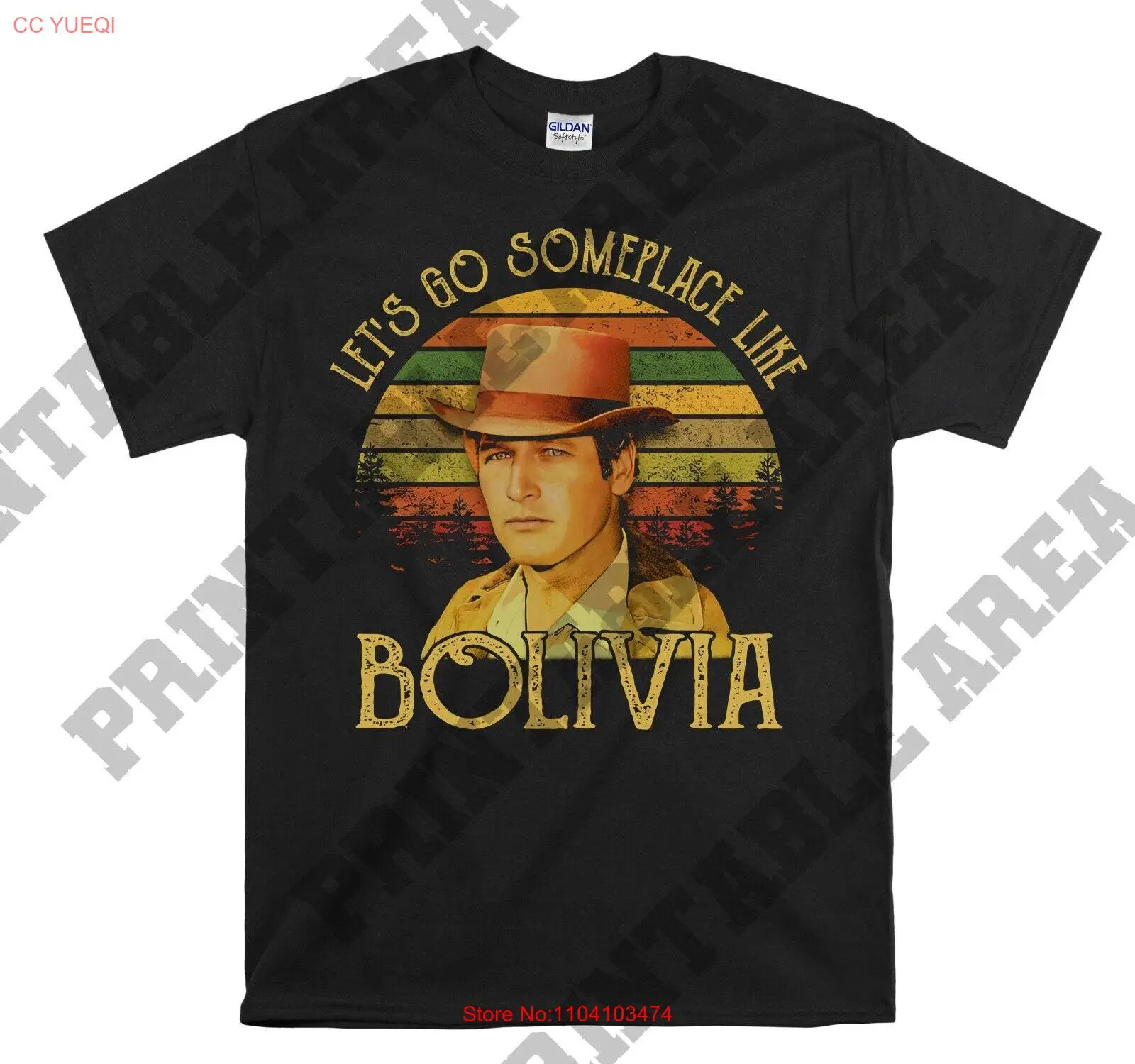

Футболка с капюшоном Let's Go Someplace Like Bolivia Movie для мужчин и женщин унисекс