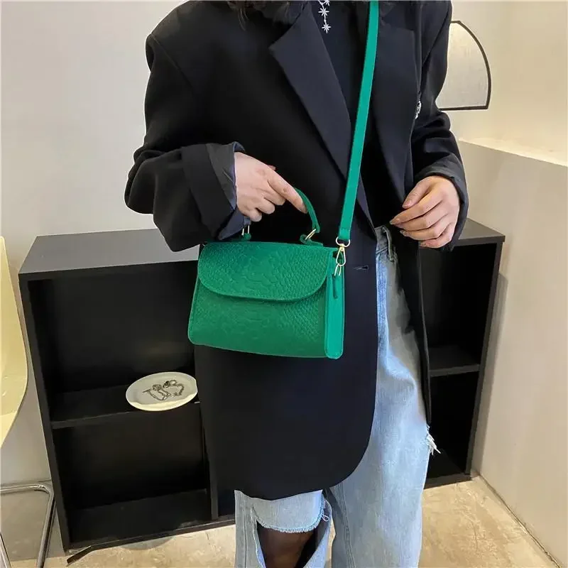 Blue Bags for Womens New Korean Fashion Ladies Shoulder Bag Trend Handbags Retro Designer Luxury Female Totes Handbag for Girls