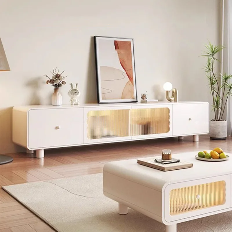 

Lowboard Retro Tv Table Cabinet Living Room Mount Rack Bench Tv Desk Stand Wood Media Console Meuble Tv Salon Home Furniture