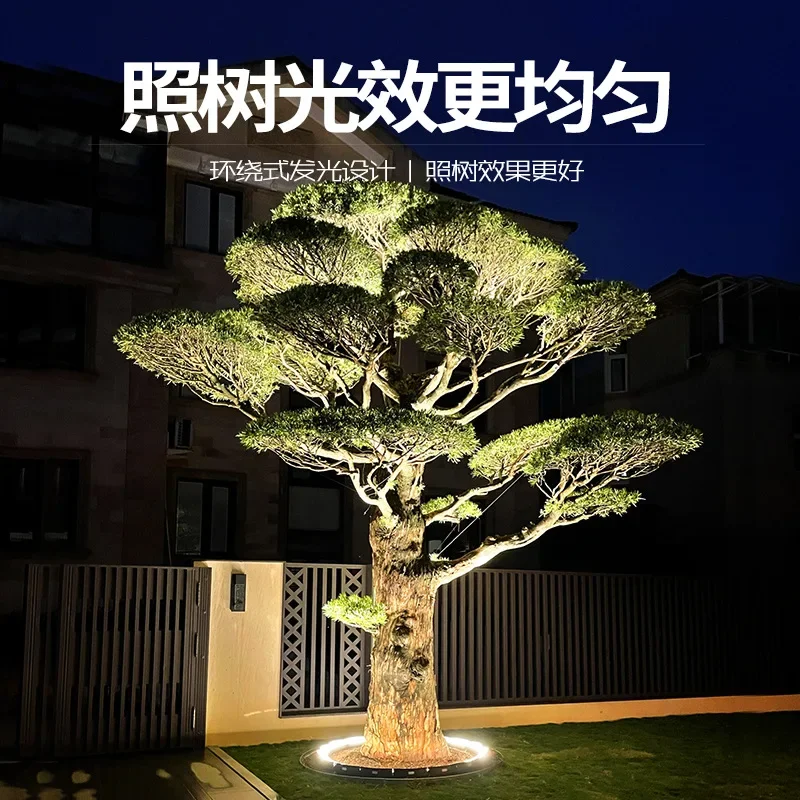 الطاقة الشمسية، ضوء الشجرة، الظلام في الهواء الطلق، الضوء التلقائي، المناظر الطبيعية ضوء شجرة الأرض، الديكور، إضاءة حديقة الخفيفة