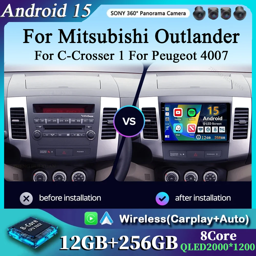 For Mitsubishi Outl…