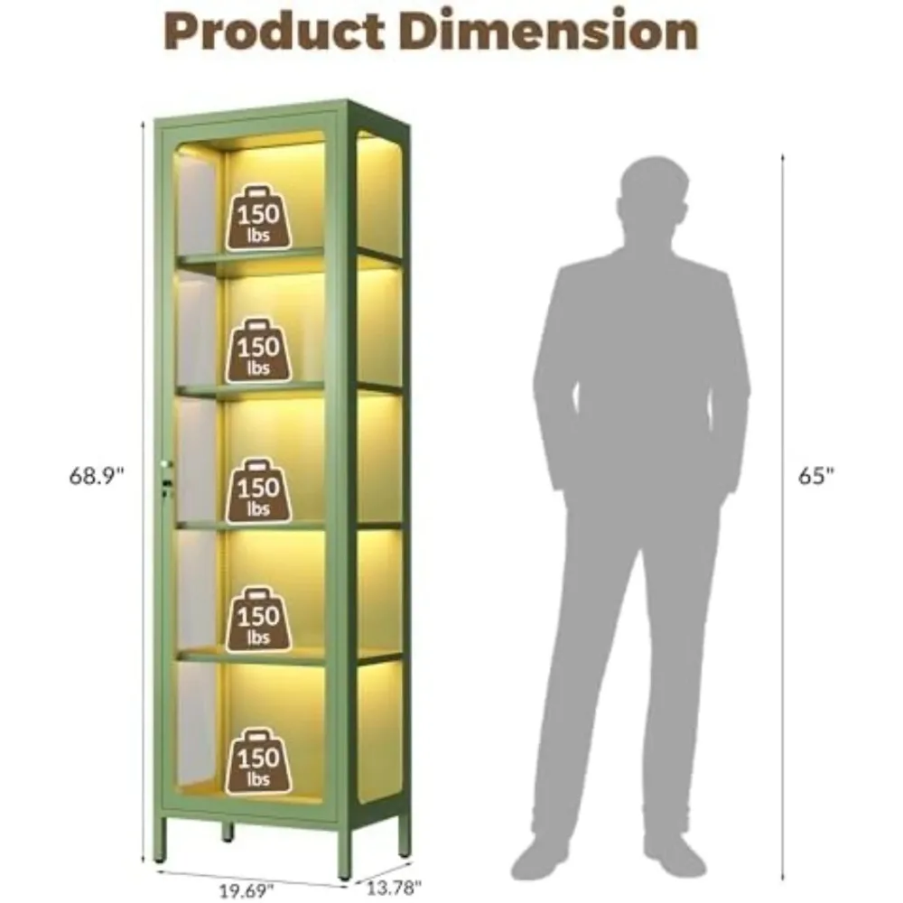 Thumbnail 2 - #9 Low Price Glass Display Cabinets Deals