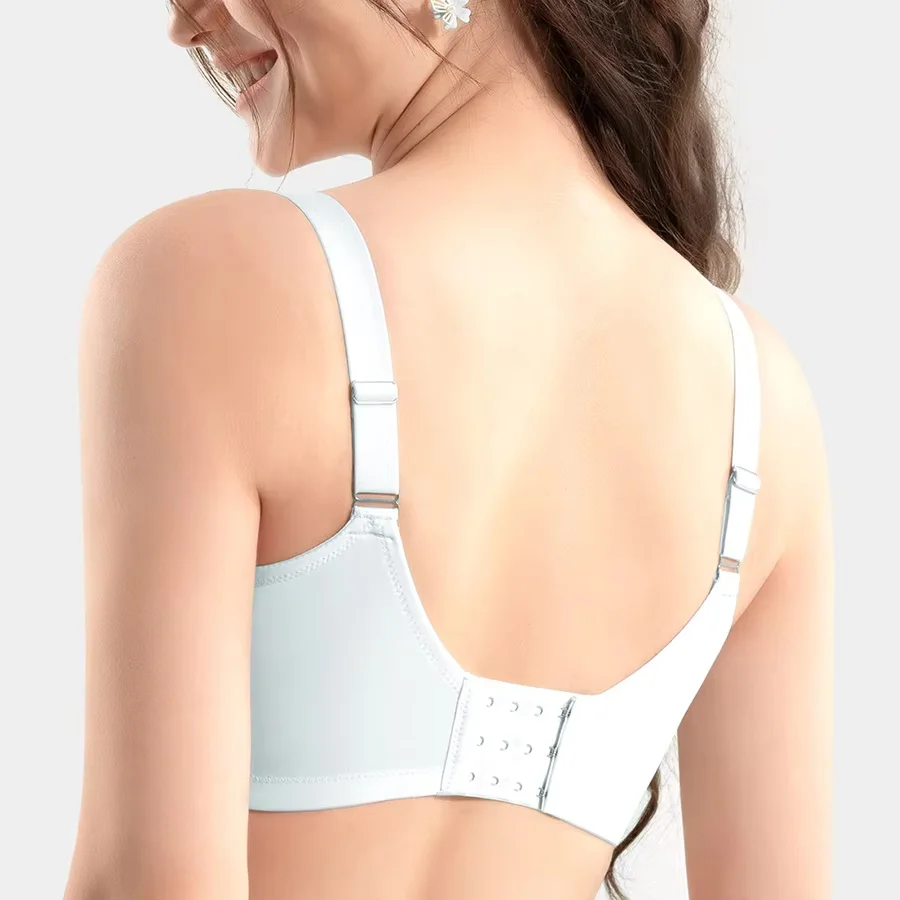 Push Up Underwire Women's Smooth Seamless T-shirt Bra Lightly Padded Contour 3D Cup Female Lingerie 34 36 38 40 42 44 C D E F G
