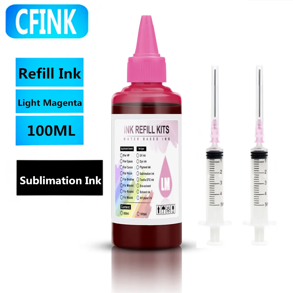 100ML Sublimation Ink For Epson Expression Photo HD XP-15000 XP15000 XP-15010 XP15010 XP-15080 XP15080 Printer