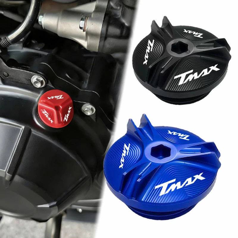 engine oil cap bolts fuel filler cap For Yamaha T-Max TMAX 560 530 500 TMax530 SX DX TECH MAX TMAX560 protection accessories