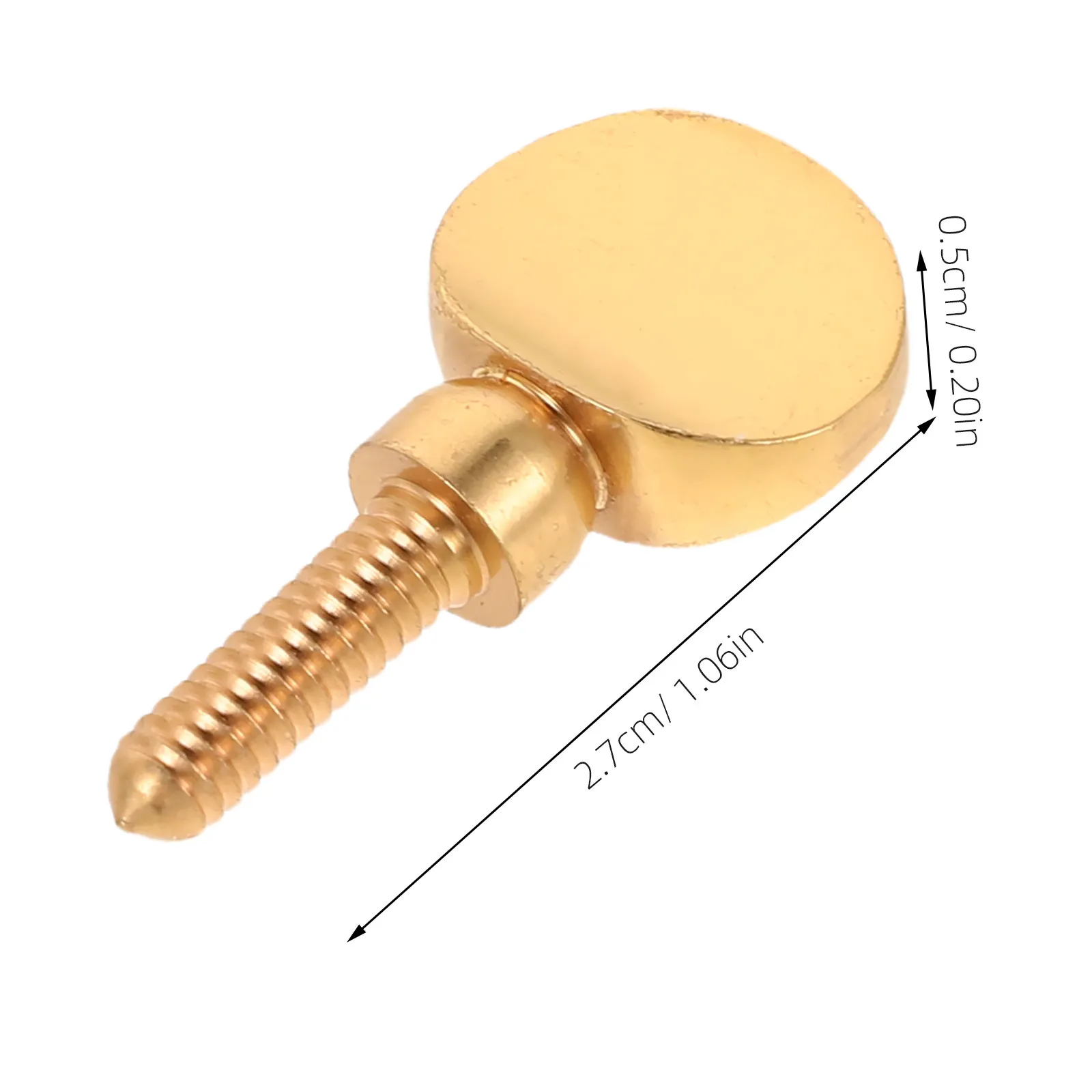 4Pcs Professional Saxophone Neck Screw Kit Brass Replacement Screws for Tenor Alto Soprano Reliable Connection Repair Instrument