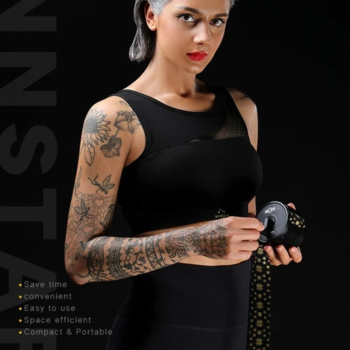 Imagen 2 del producto Enrollador portátil de mano para boxeo, caja de bobinado para envoltura deportiva, Sanda, Muay Thai, guantes interiores, herramienta de bobinado de almacenamiento