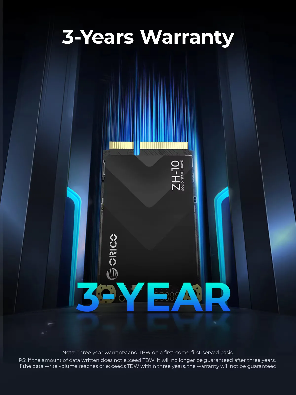 ORICO mSATA SSD، SATA III 6Gbps 3D NAND محرك الأقراص الصلبة الداخلي لأجهزة الكمبيوتر المحمولة Ultrabooks Desktop-ZH10