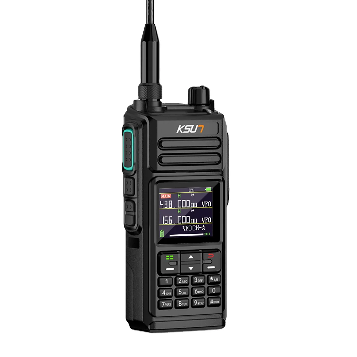 

KSUN UV75P 10 Вт DTMF вызов SOS VHF UHF двухдиапазонная двусторонняя радиостанция IP68 водонепроницаемая рация