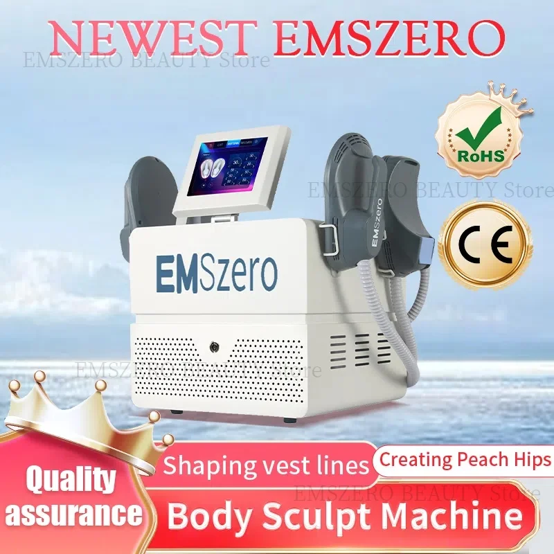 2024 Newest EMSZERO RF 6000W HI-EMS Slimming Machine Muscle Shaping EMSZero Obtains CE Certification Optional Pelvic Cushion