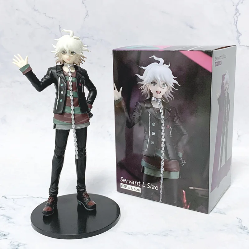 Figura de acción de PVC de 20 CM de Nagito Komaeda de Danganronpa, modelo de juguete coleccionable, regalo, Trigger Happy Havoc