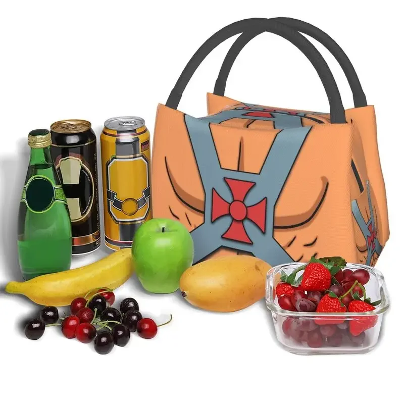 Meister des Universums Er-Mann wärme isolierte Lunch pakete Frauen Lunch-Tasche für Büro Outdoor Multifunktions Mahlzeit Food Box