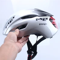 MET Manta Rresight casco de ciclismo para hombre bicicleta deportes al aire libre patinaje de velocidad MTB casco de carretera de montaña de seguridad casco de montar en bicicleta