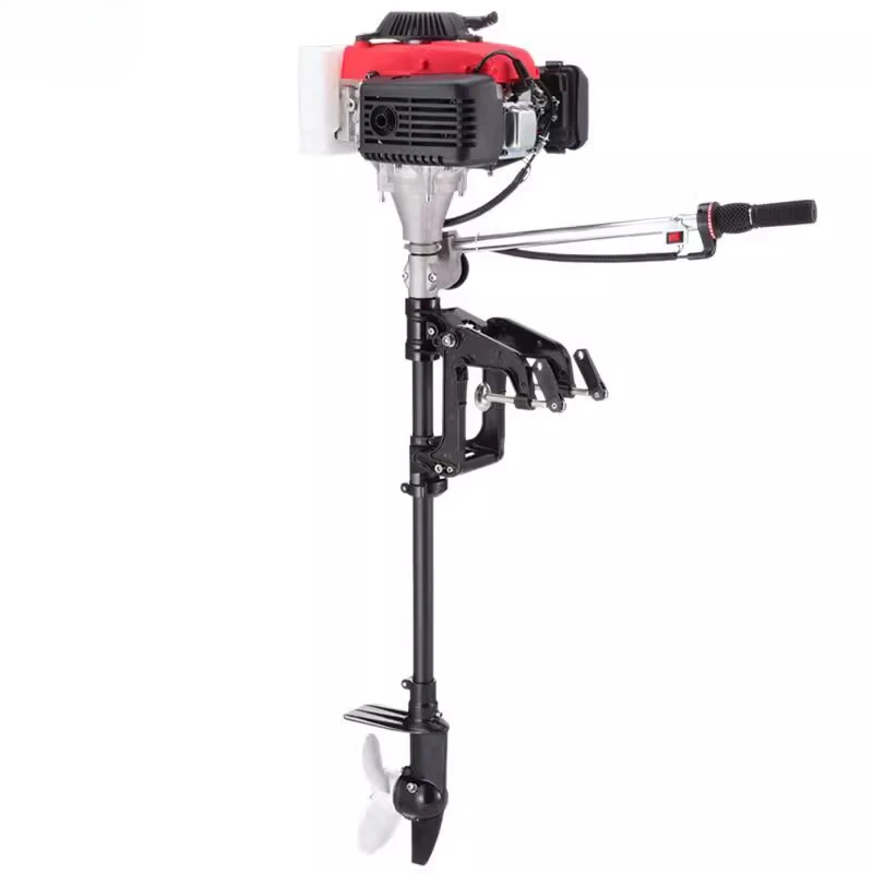 

62CC Outboard Engine Marine Gasoline Powered Thrusters Paddle Hanging Machine Fishing Boat Motor Propeller Kayak Hanging Machine