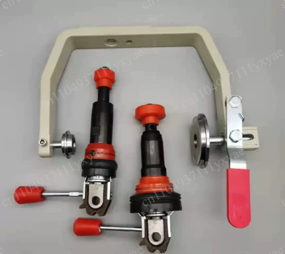 High speed rewinding machine accessories, wrench clamp head, flat cylinder spindle frame, spinning machine accessories