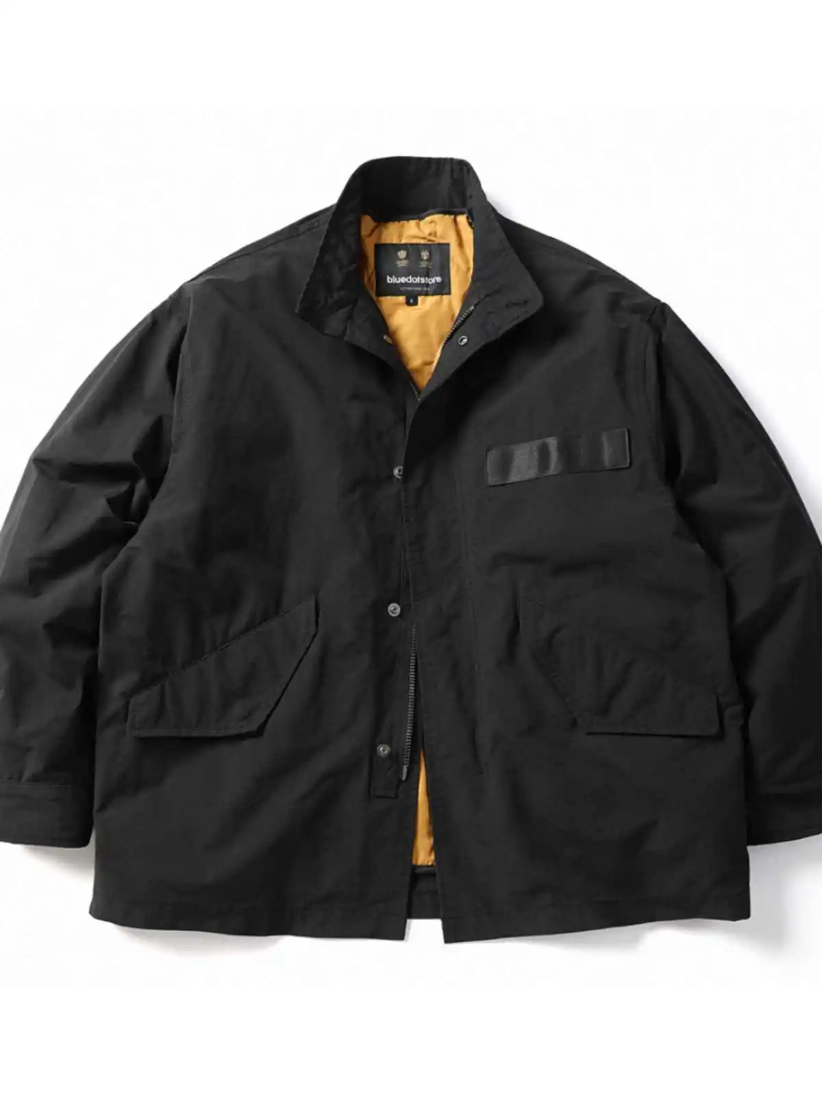 سترة قصيرة كلاسيكية من رأس المال الياباني بتصميم أمريكي عتيق فضفاض غير رسمي وياقة واقفة سميكة لمعطف الدفء العلوي #4