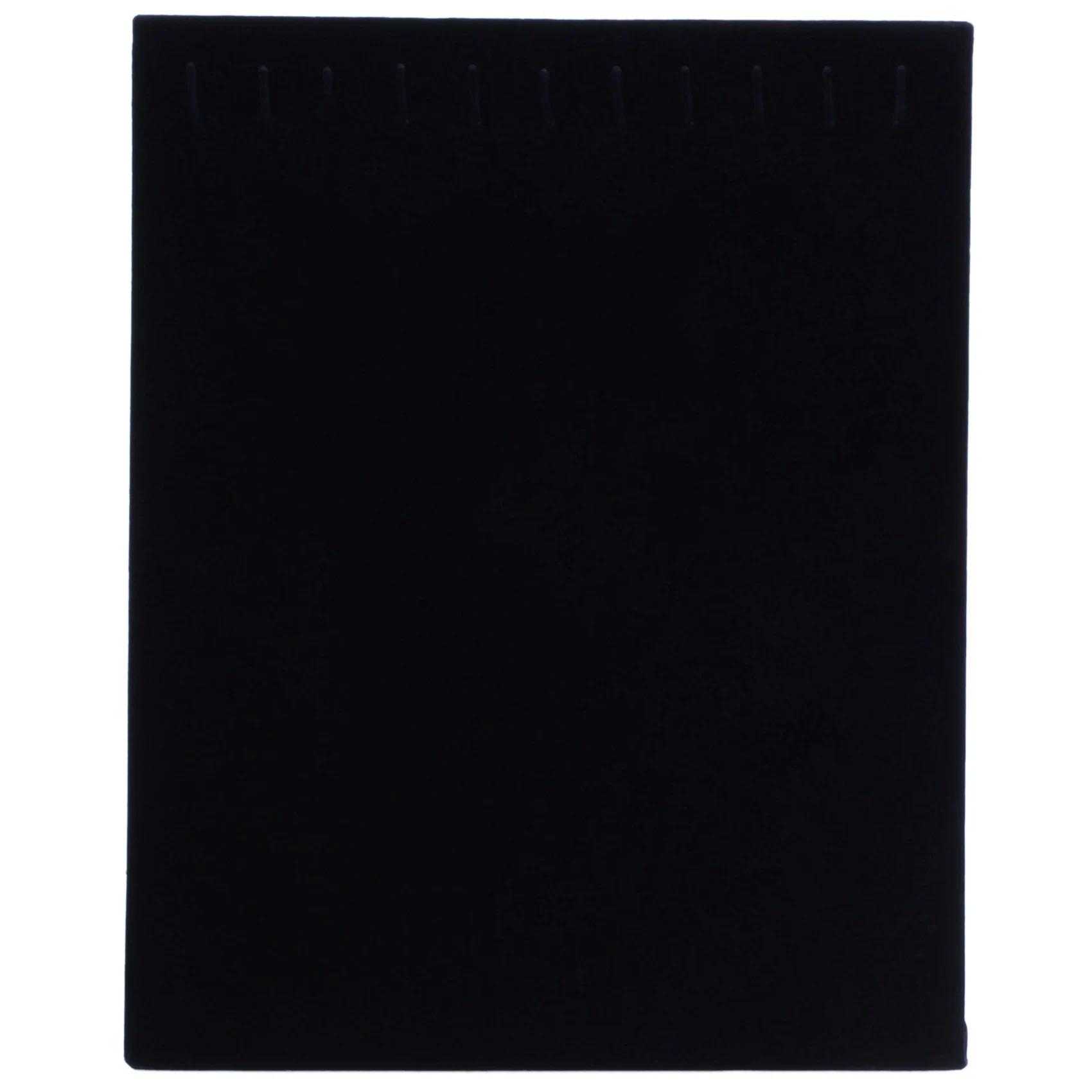 

A95D-2X 11 крючков Бархатная стойка для ювелирных изделий Серьги Браслет Ожерелье Органайзер Держатель Дисплей, Черный