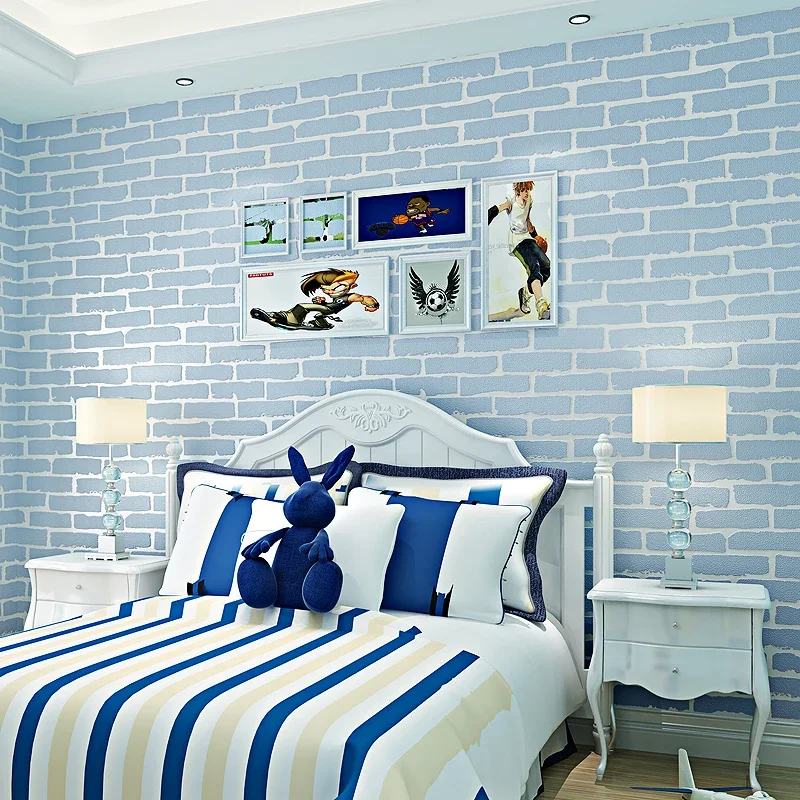 beibehang red brick rustic design brick papel de parede 3d wallpaper for walls 3 d embossed textured decor vinyl wall paper roll