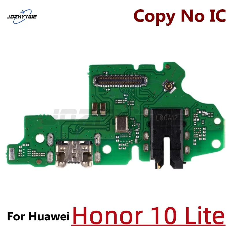 Original Charging Port Connector Board Parts Flex Cable With Microphone Mic For Huawei Honor 9 9i 9X Pro 9A 10 Lite Fast Charger