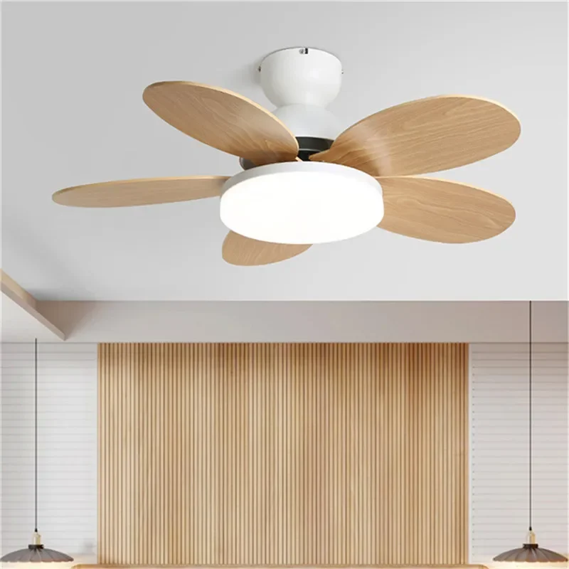 WPD Modern Fan Light LED Luxury Living Room Restaurant Bedroom Children's Room Ceiling Fan Light Remote Electric Fan Light