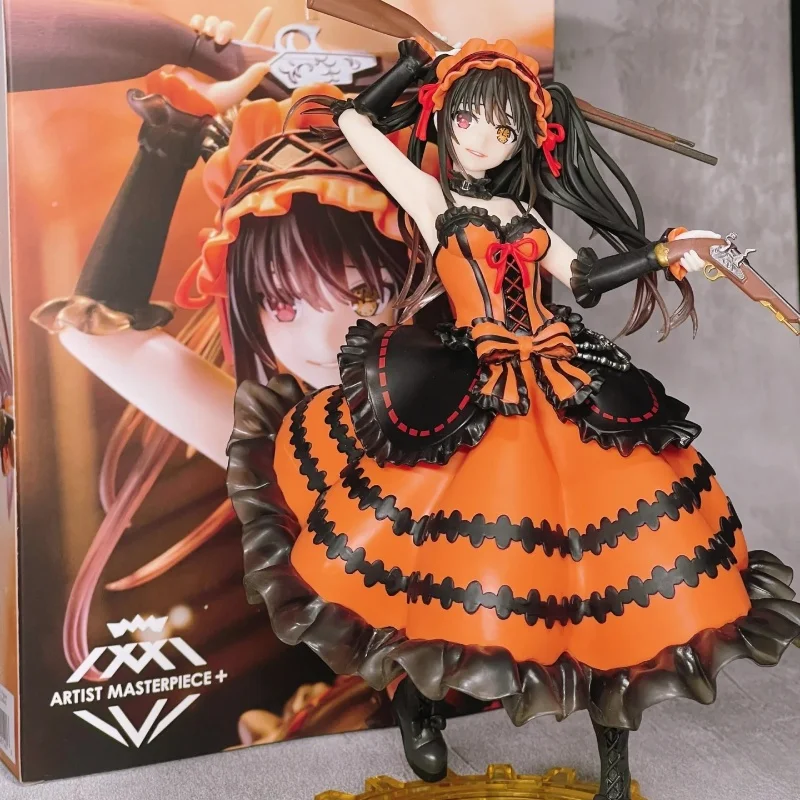 

In Stock DATE A LIVE Tokisaki Kurumi Action Figure Tide Decoration PVC Model Toys Collectible Tabletop Ornament Holiday Presents