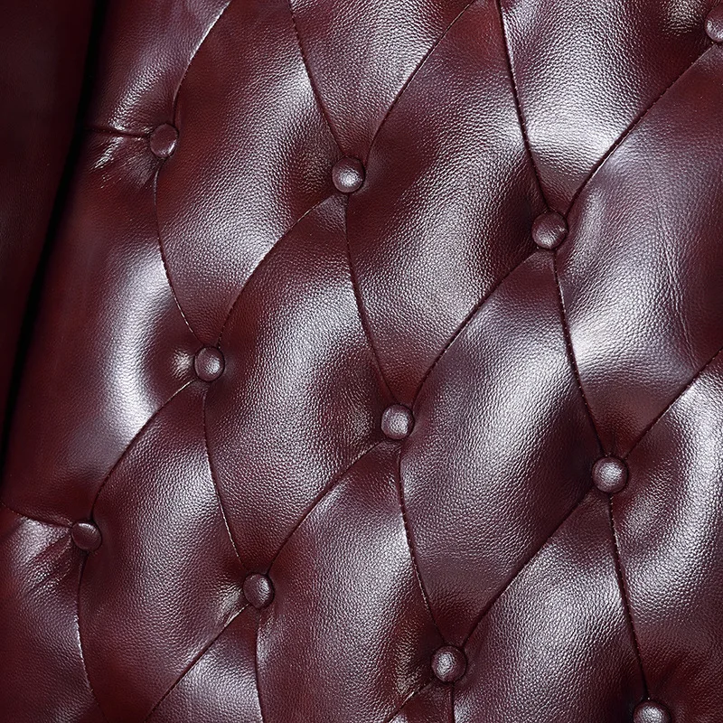 American leather single chair, study living room, tiger chair, single sofa bedroom