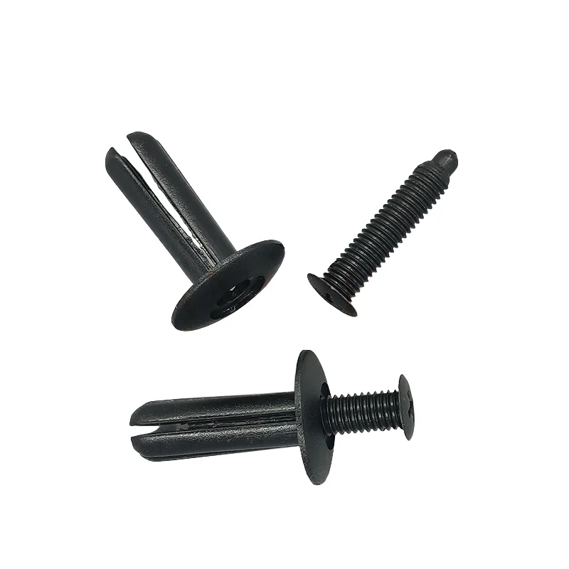 20Pcs 8mm Universal auto parts plastic door panel extended fender expansion screw clip