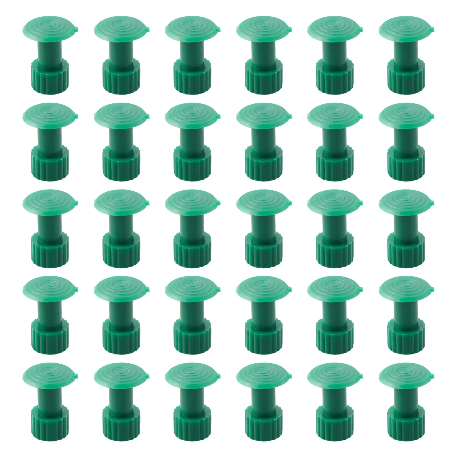 Car Dent Repair Puller Set  30Pcs Sheet Metal Plastic Suction Cup  Effortlessly Remove Dents  Universal Fitment  Green Color