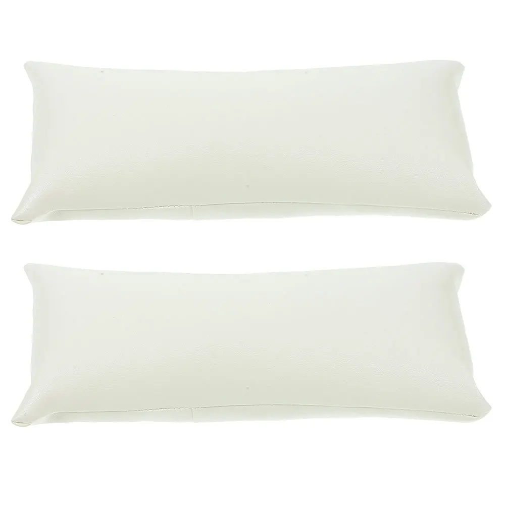 

2Pcs PU Watch Pillow Jewelry Cushion Soft Bracelet Bangle Display Holder Stand Watch Repair Mat for Counter Jewelry Pillow