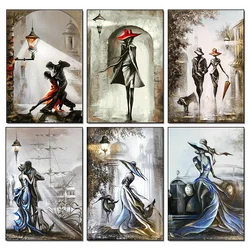 Pieno quadrato/rotondo 5D pittura diamante fai da te coppia romantica diamante ricamo mosaico punto croce Kit Art Deco regalo da parete