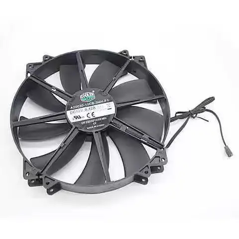 slider-20030-a20030-10cb-3mn-f1-dc-12v-042a-200mm-3-pin-cooling-fan-200x200x30mm-big-quiet-pc-case-chassis-exhaust-fan
