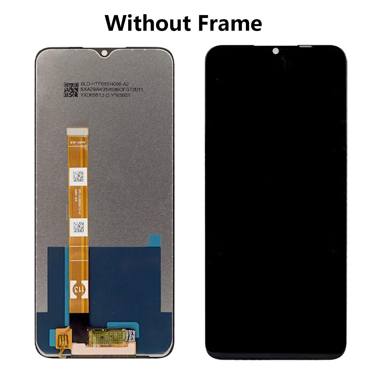 Original LCD Display With Frame Touch Screen For  Mobile Phone OPPO A54S CPH2273 Panel Digitizer Assembly Spare Repair  Parts