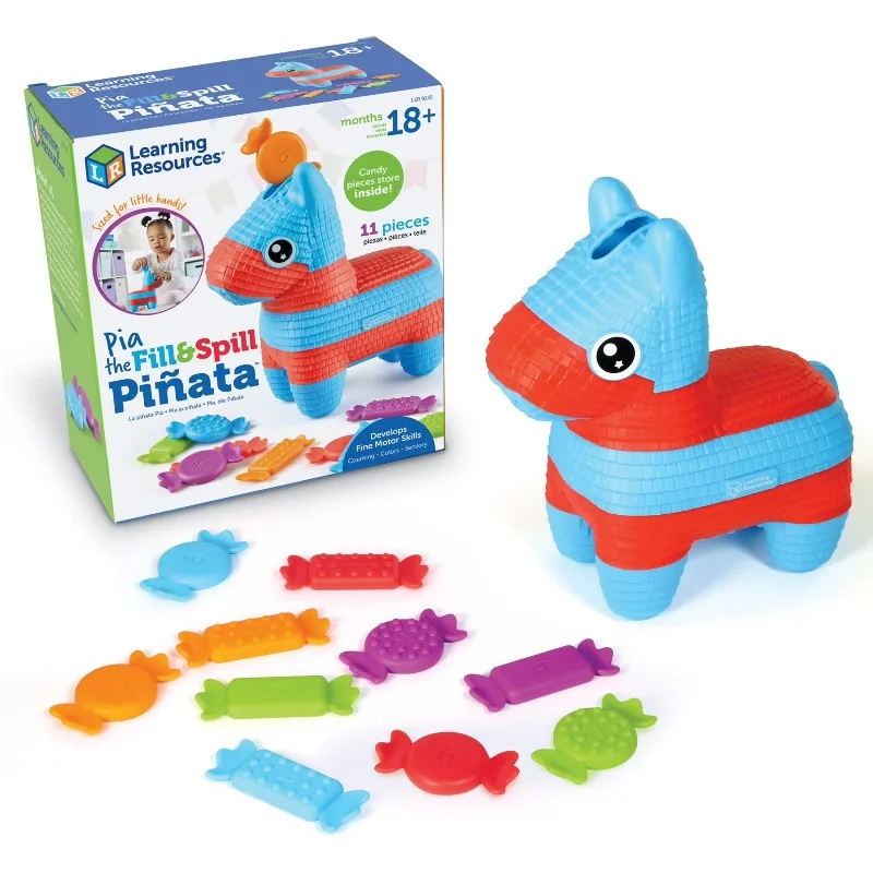 

the Fill & Spill Piñata - Toddler Montessori, Ages 18 Months +