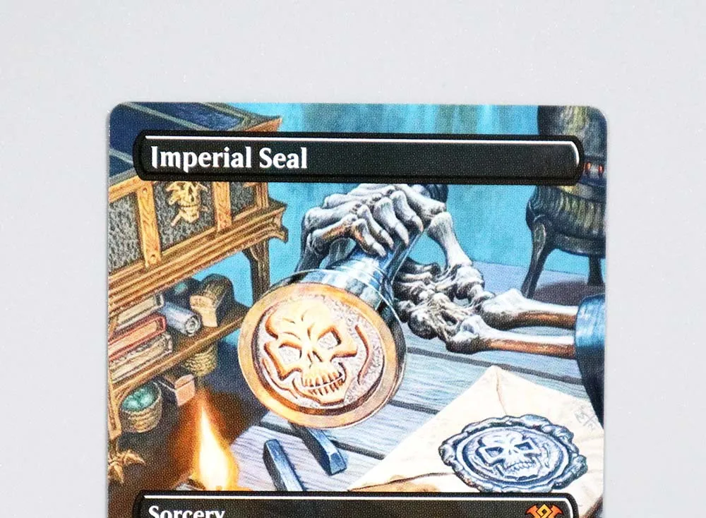 

Imperial Seal holo/Foil TCG Magical Proxy Cards Game Quality Proxy Gathering Board Playing Game Trading Cards Proxy