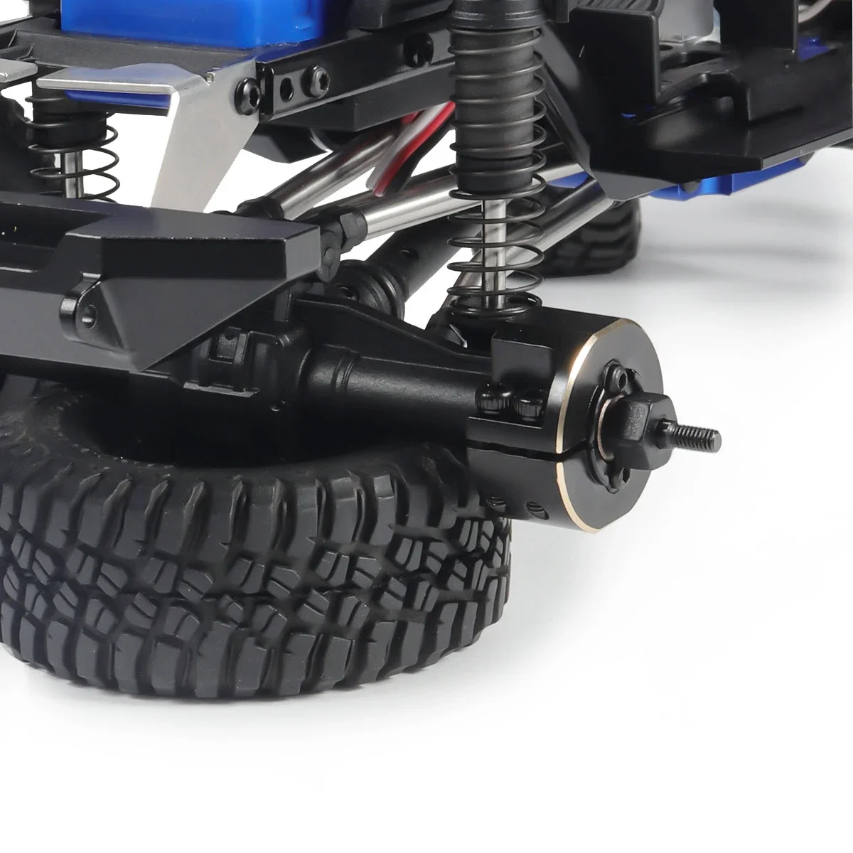 

47g/Set Brass TRX4M Weights Rear Axle Counterweight for 1/18 RC Crawler TRX4-M Defende Bronco Chassis Upgrade Parts