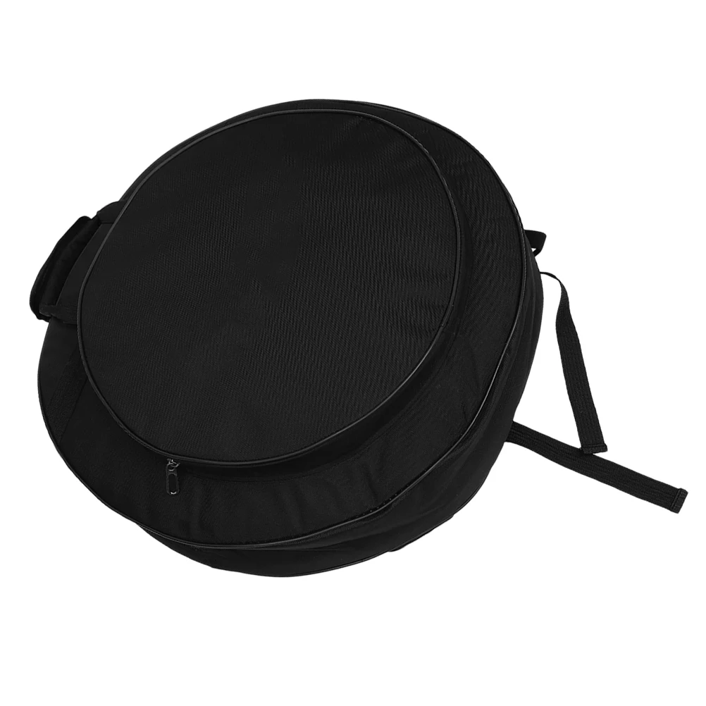 

4PCS Cymbal Thicken Sponge Backpack Storage ganizer Portable Cymbal Bag Portable Drum Case for Travel Rehearsal Pocket